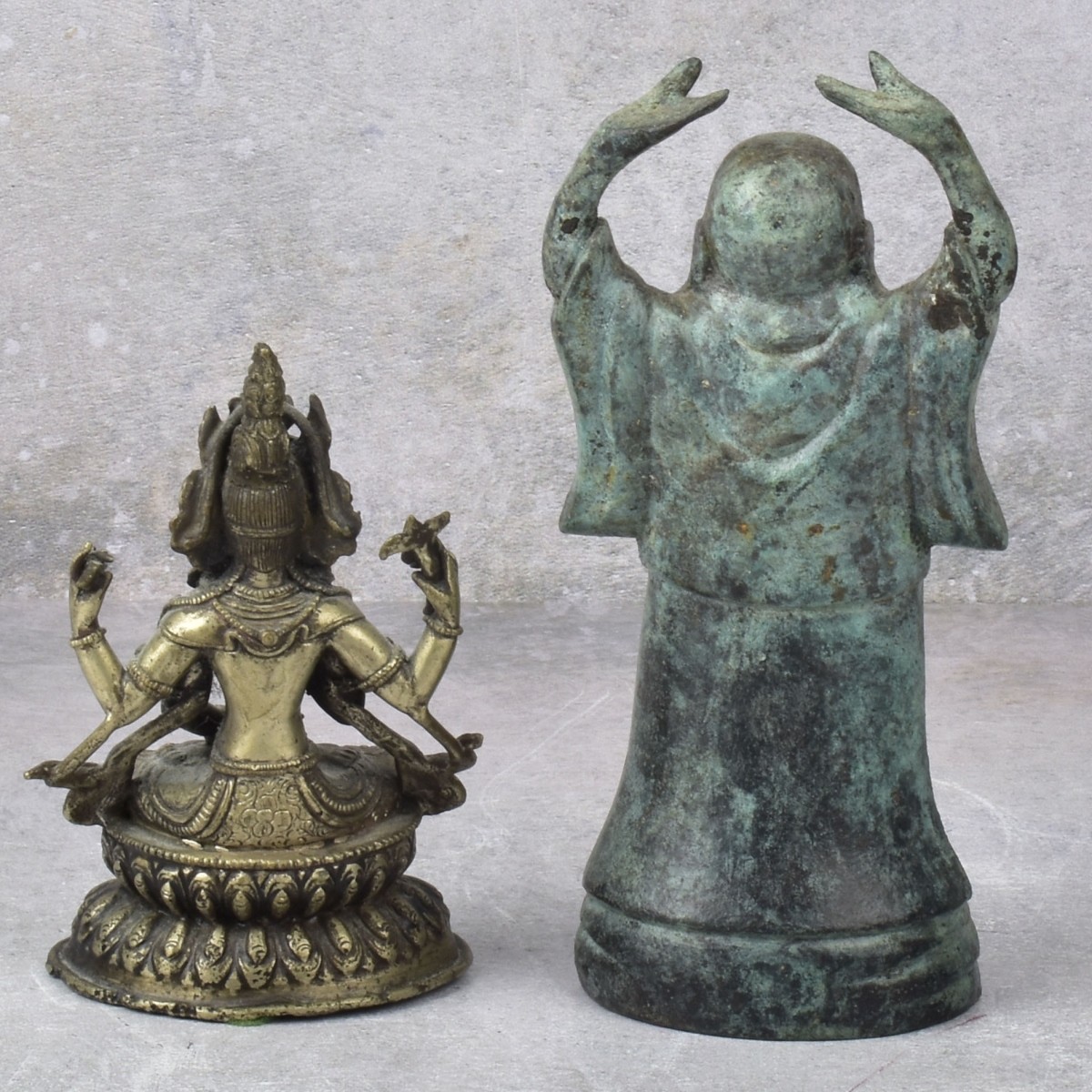Bronze Asian Figures