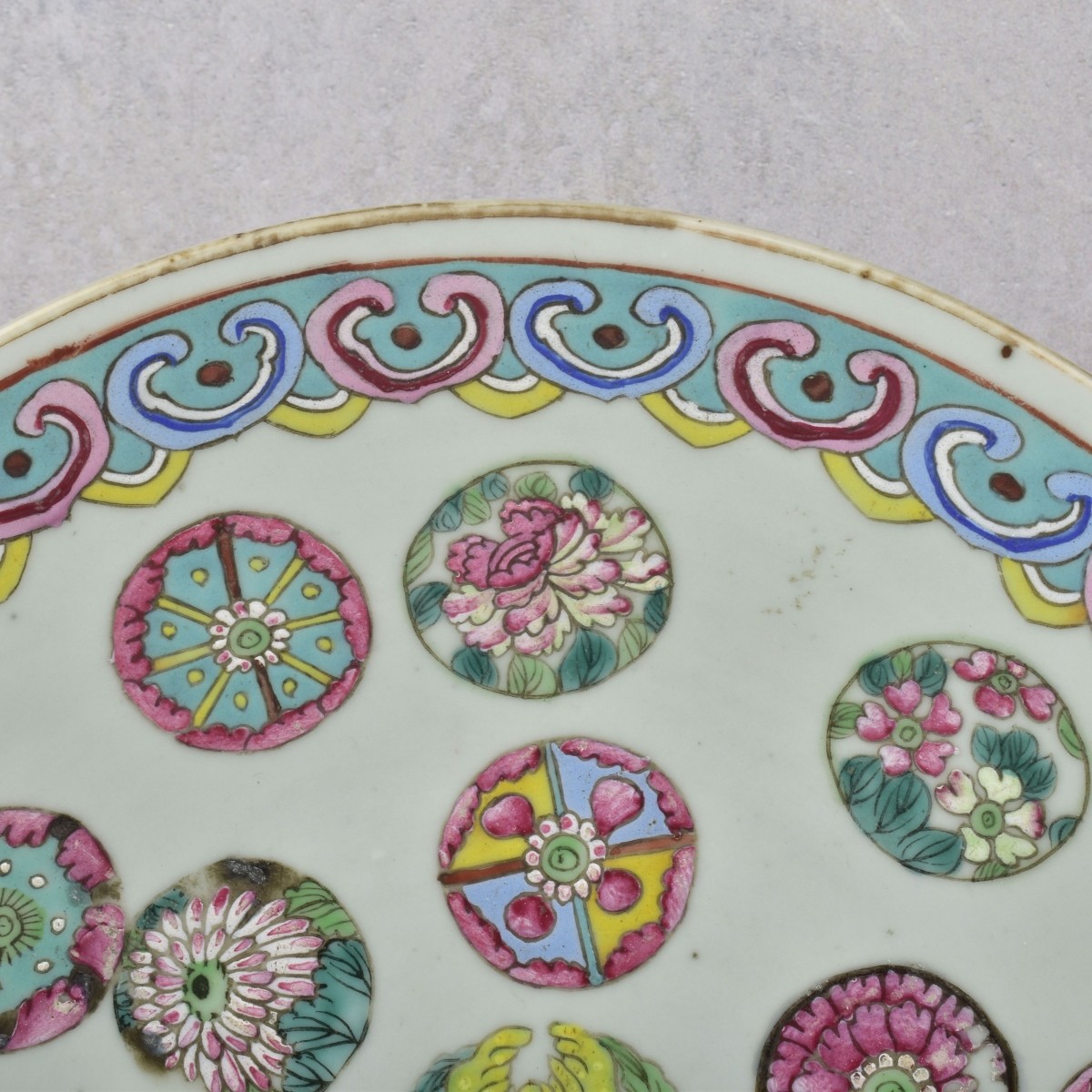 Vintage Chinese Famille Rose Porcelain Dishes