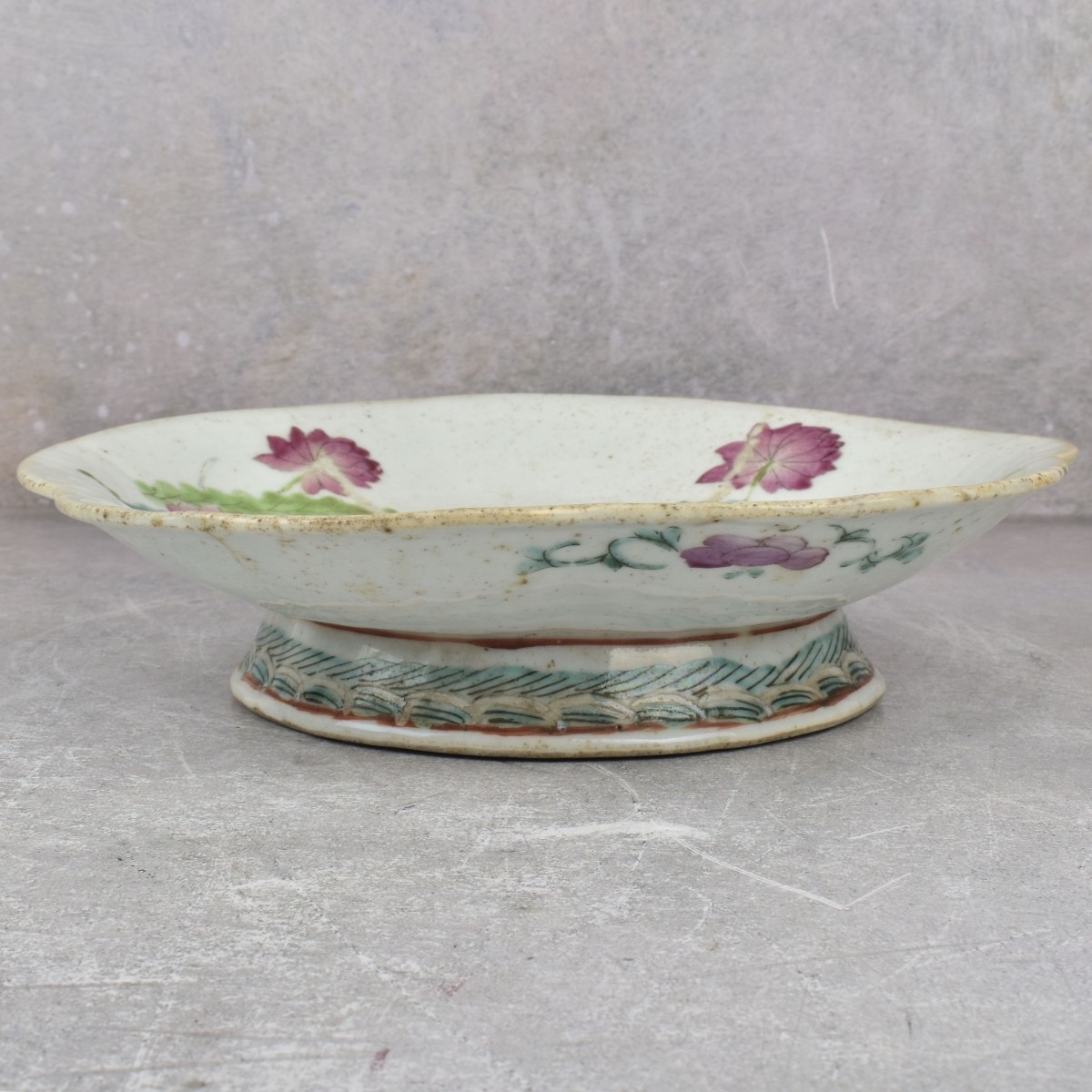 Vintage Chinese Famille Rose Porcelain Dishes