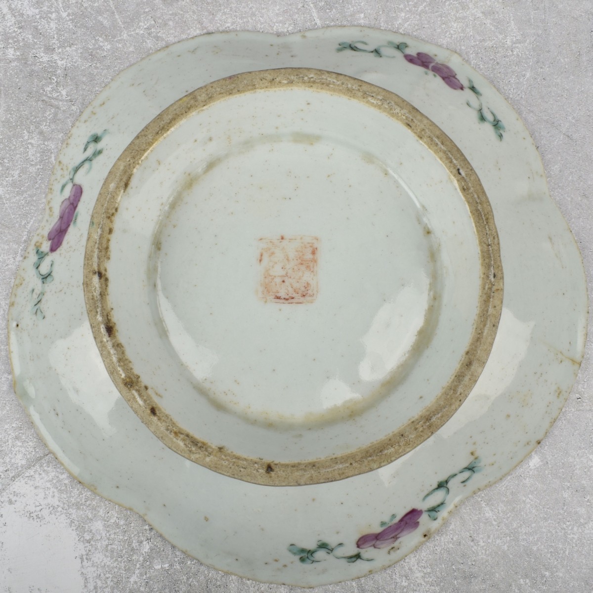 Vintage Chinese Famille Rose Porcelain Dishes