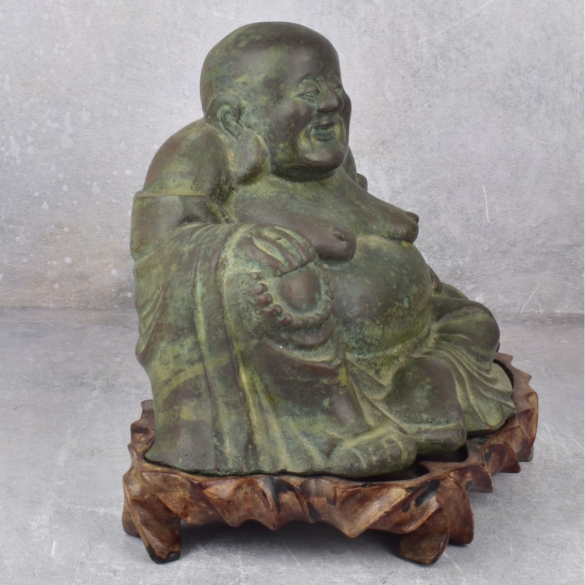 Vintage Bronze Buddah Figure