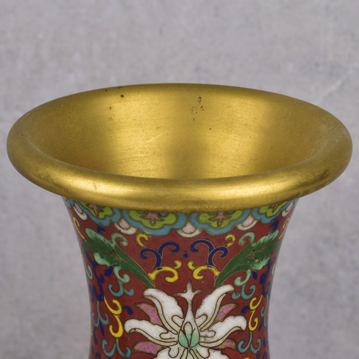 Chinese Cloisonne Enamel Vases