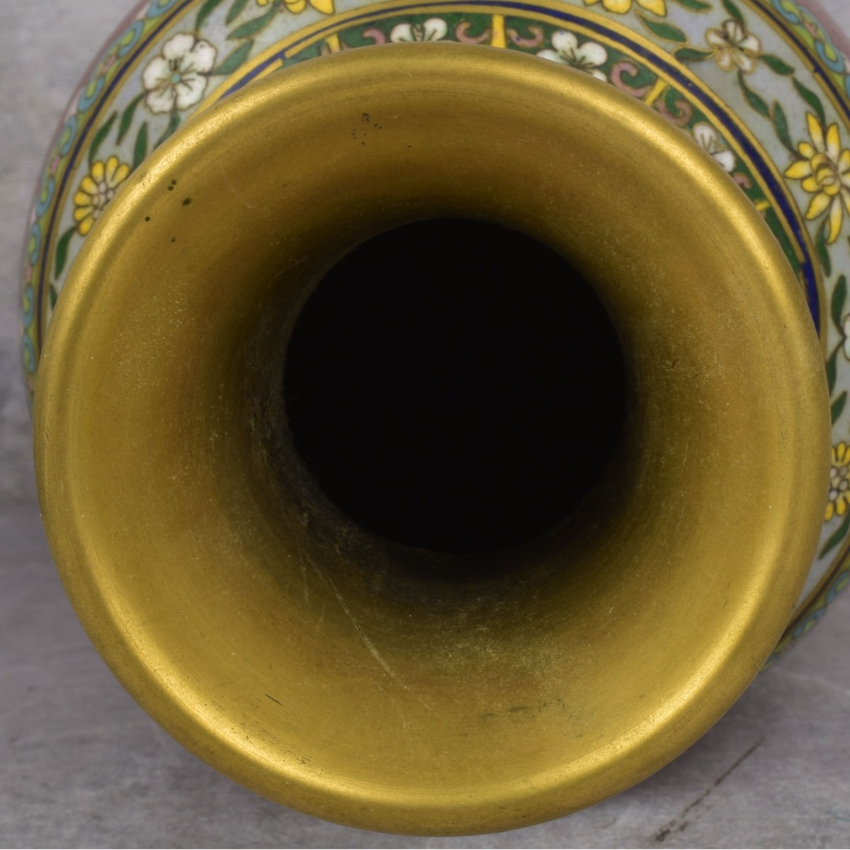 Chinese Cloisonne Enamel Vases