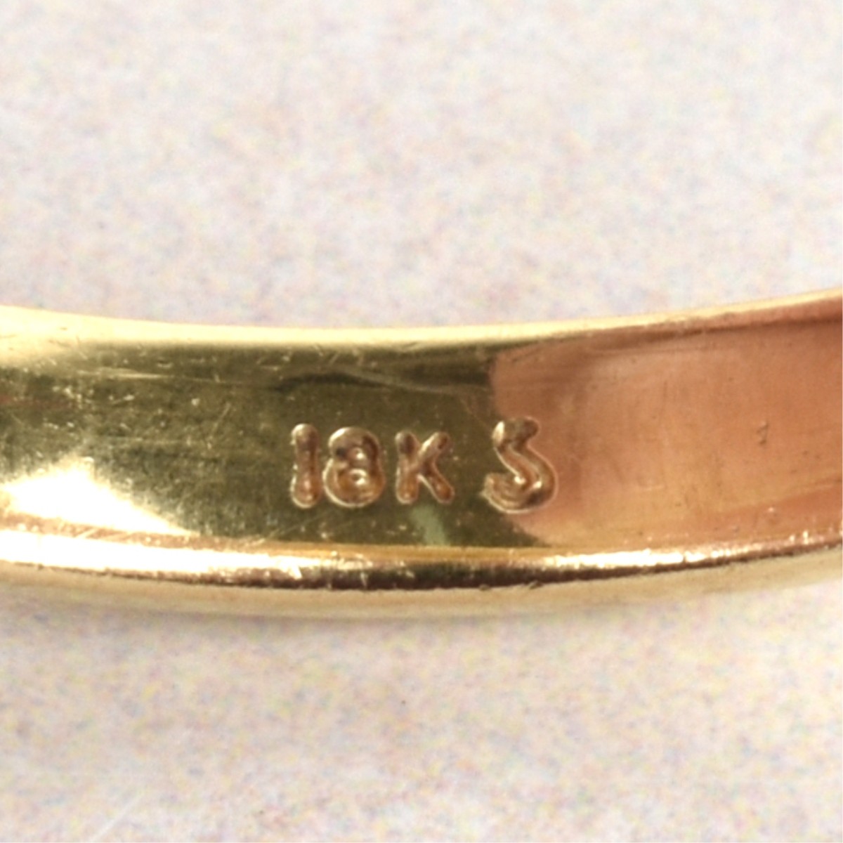 GIA Diamond and 18K Ring