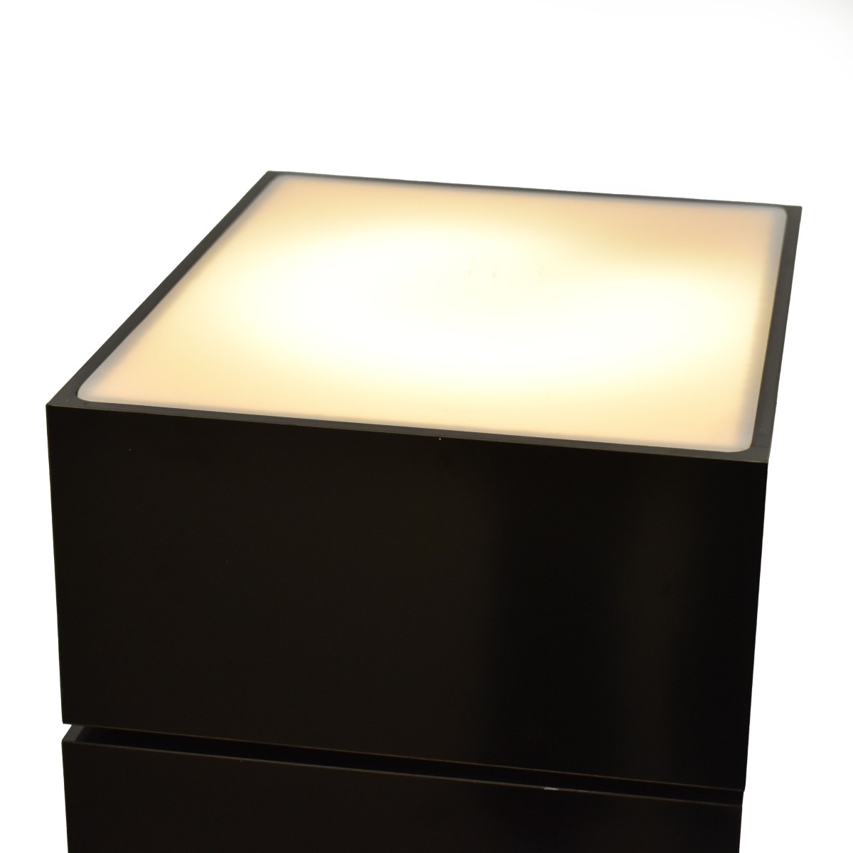 Vintage Formica and Lucite Swivel Stand
