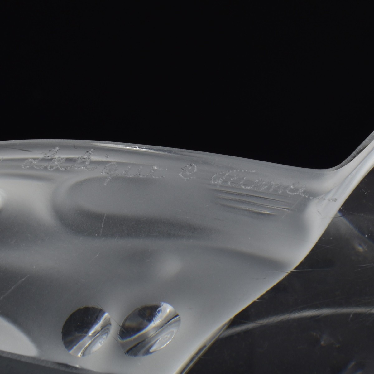 Lalique "Igor" Crystal Caviar Set