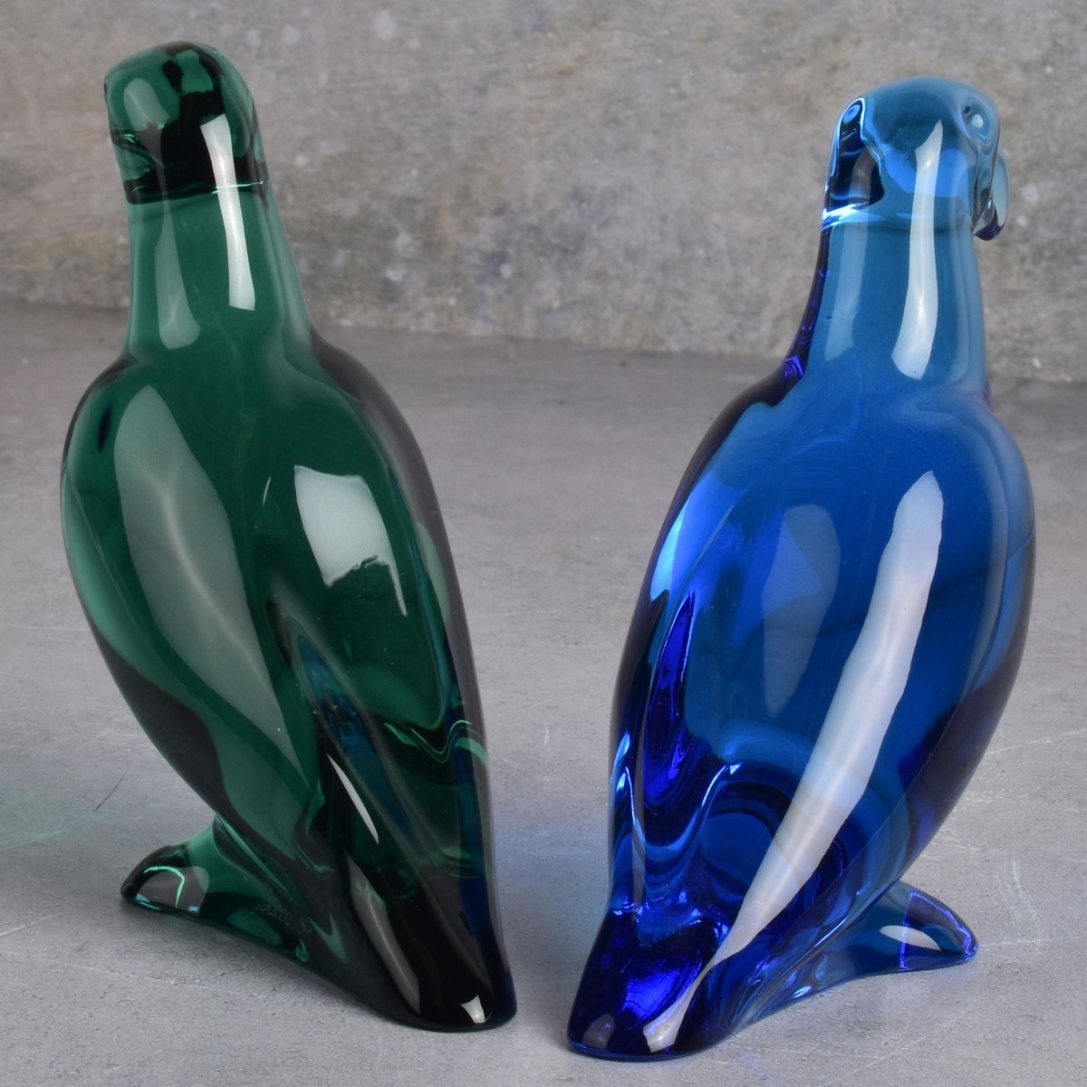 Baccarat Love Bird Figurines