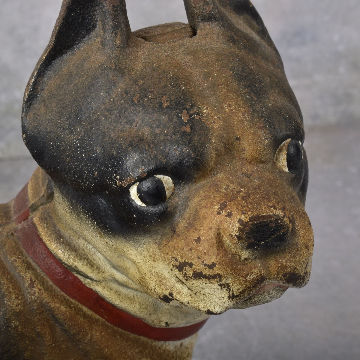 Boston Terrier Iron Door Stopper