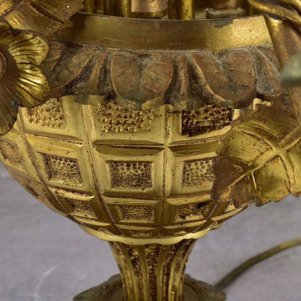 Vintage Gilt Bronze Candelabra
