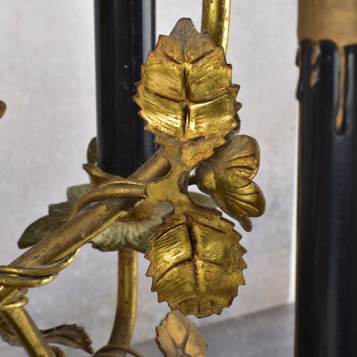 Vintage Gilt Bronze Candelabra