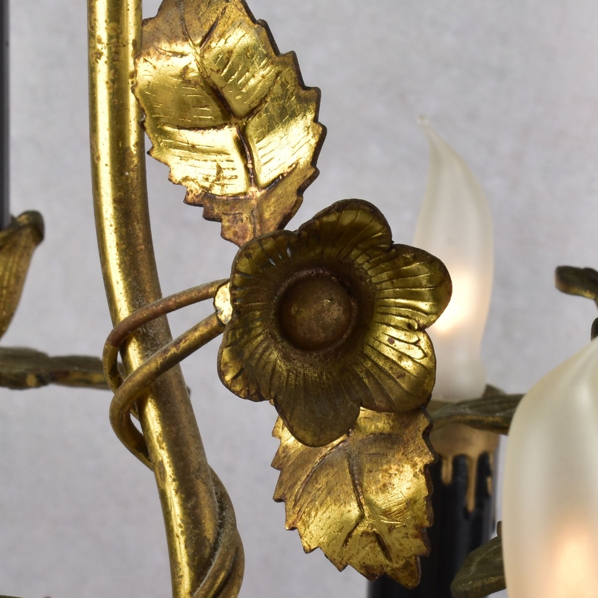 Vintage Gilt Bronze Candelabra