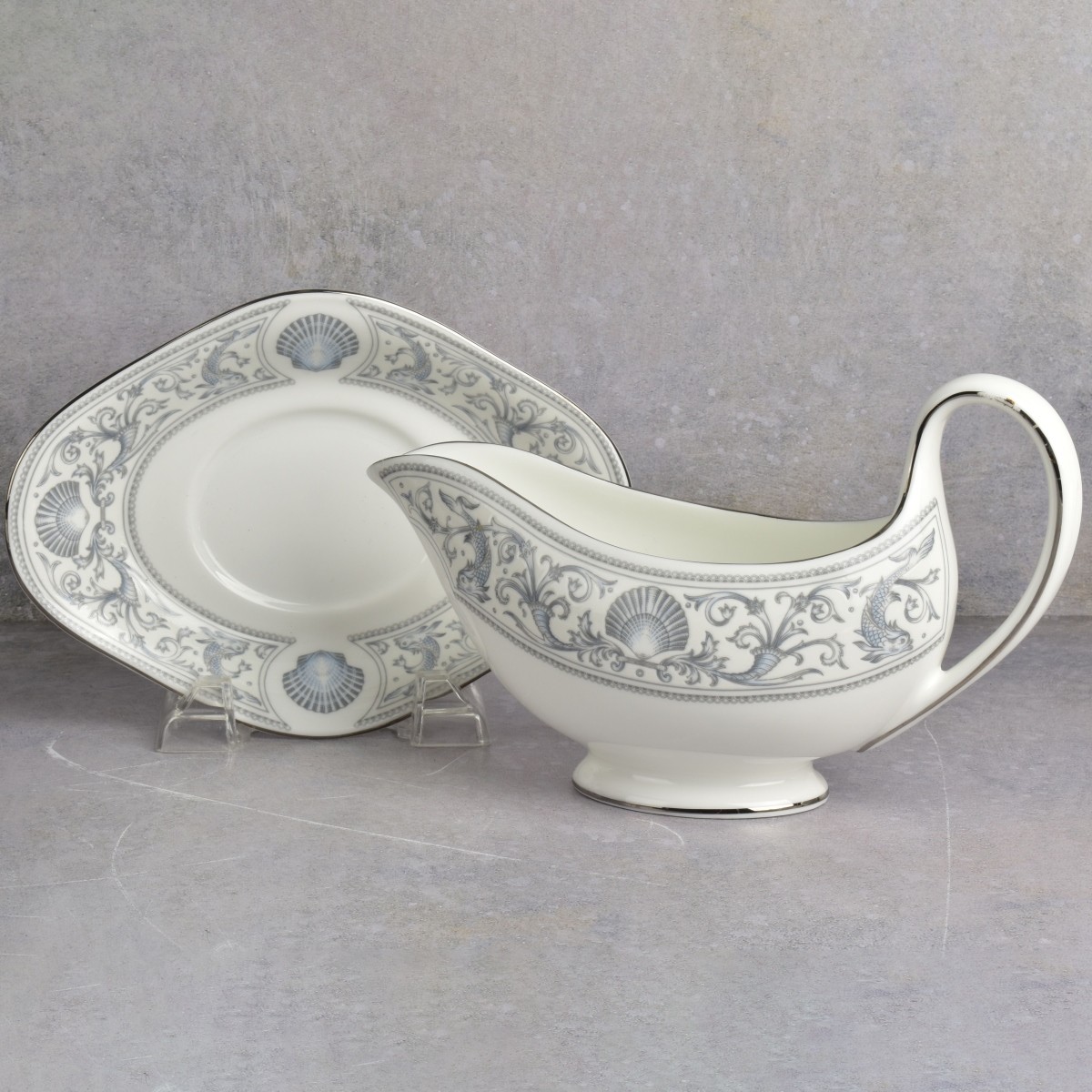 Wedgewood "Dolphin" Bone China Dinner Service