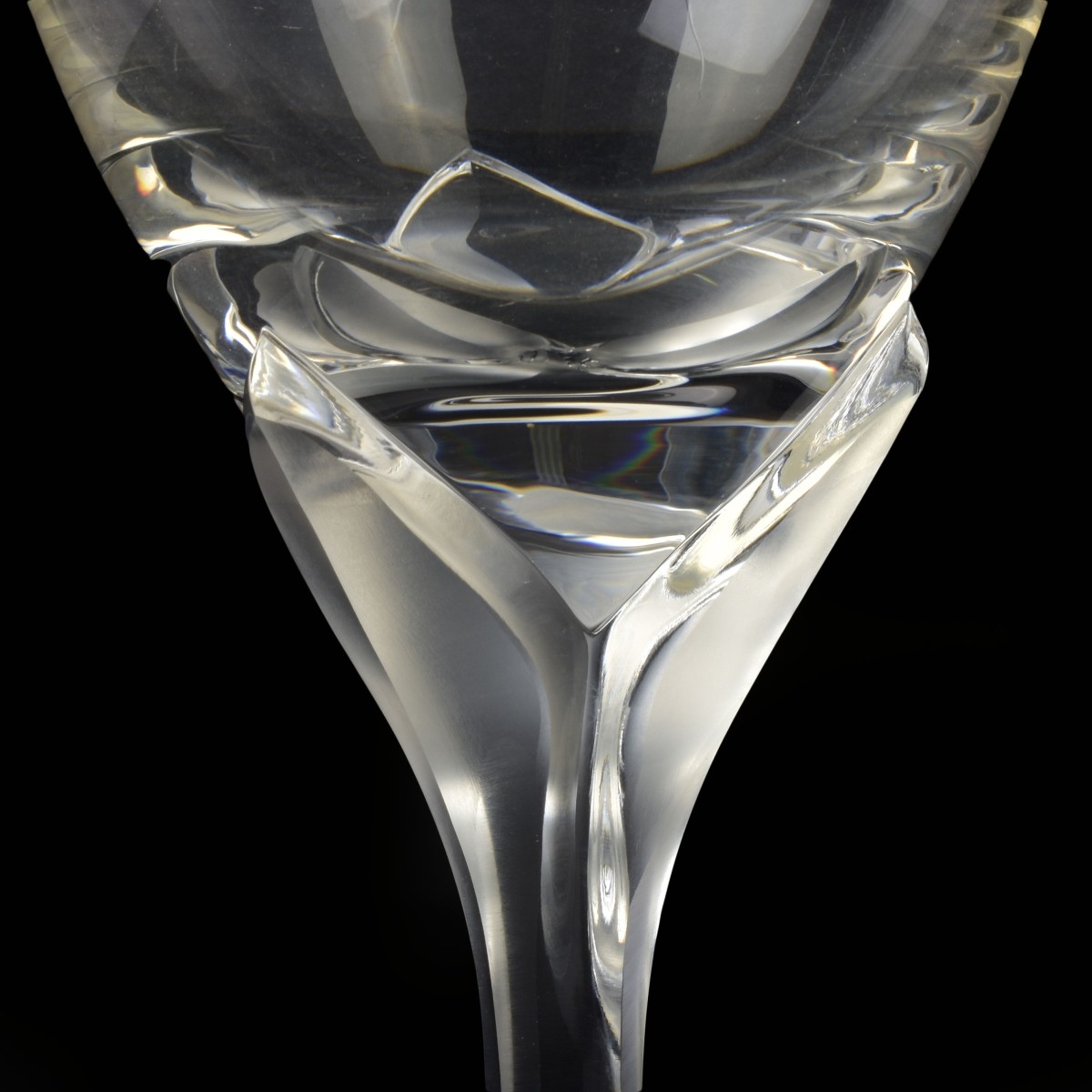 Rosenthal Iris Pattern Frosted Stemware