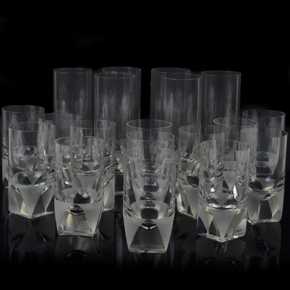 Rosenthal Studio Line Frosted Glassware