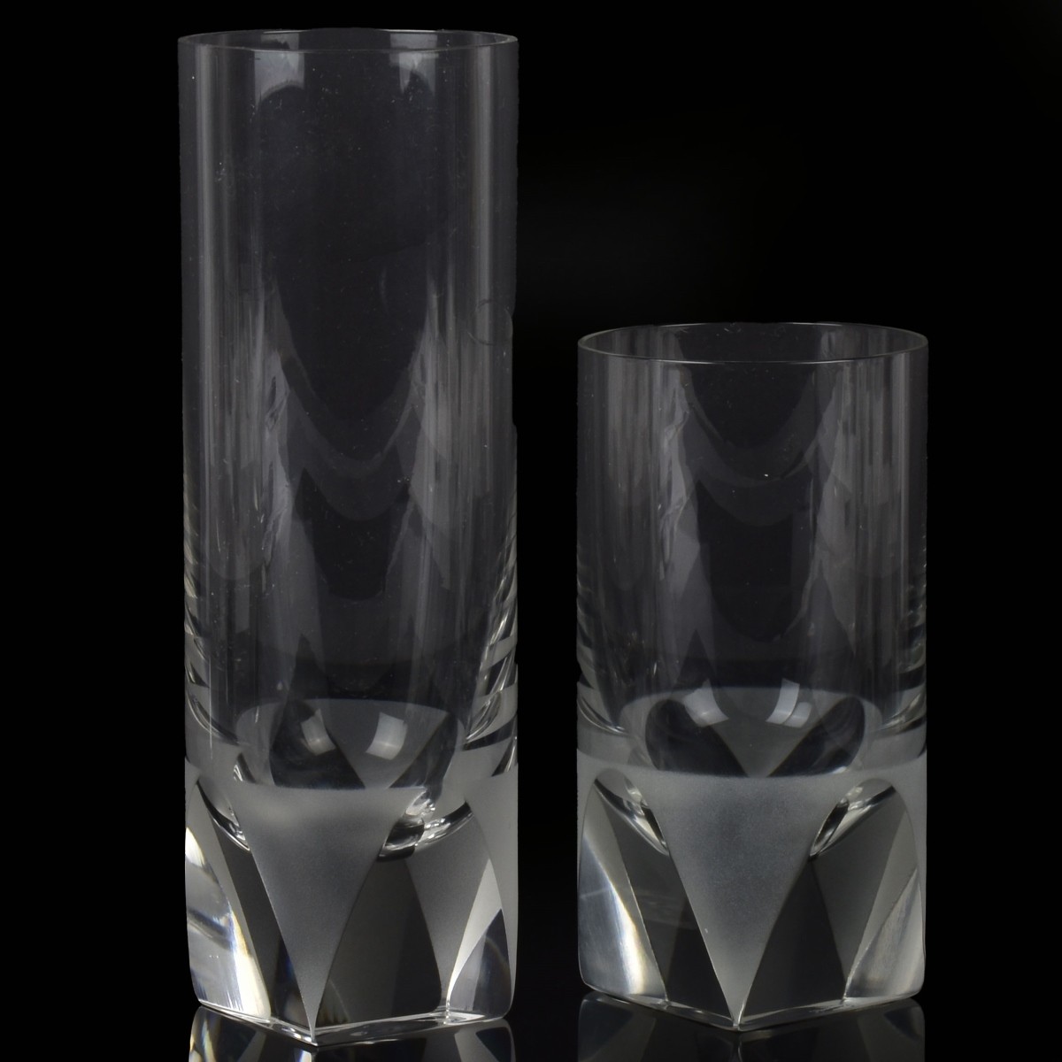 Rosenthal Studio Line Frosted Glassware