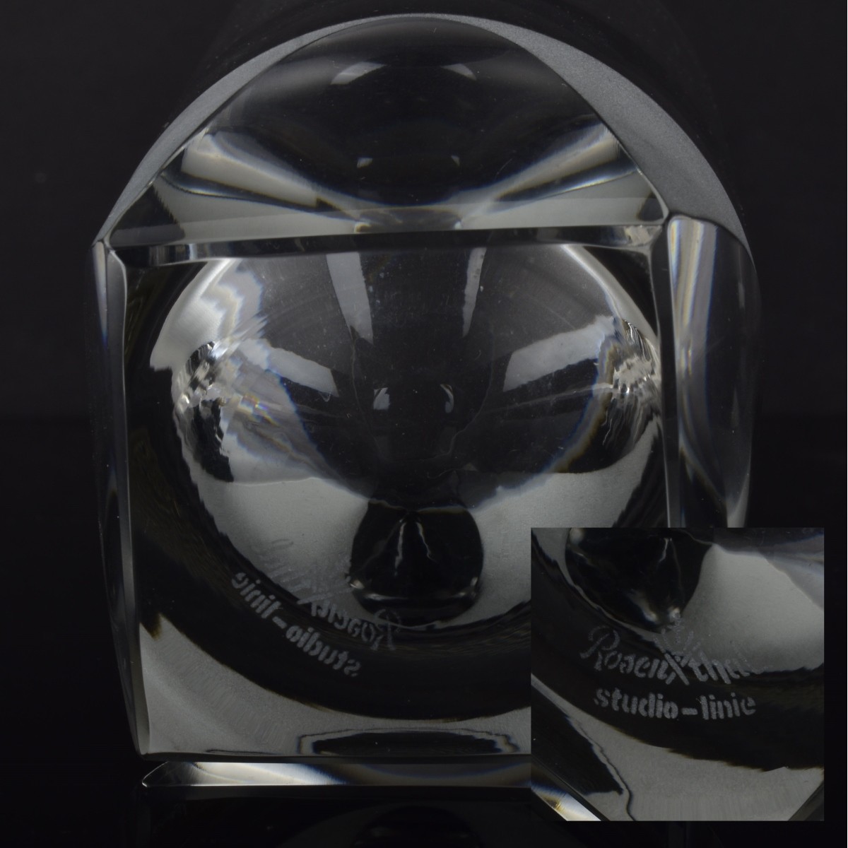 Rosenthal Studio Line Frosted Glassware