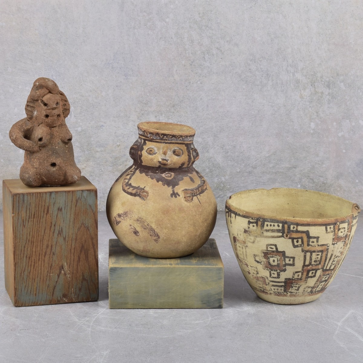 Vintage South American Pottery Pieces