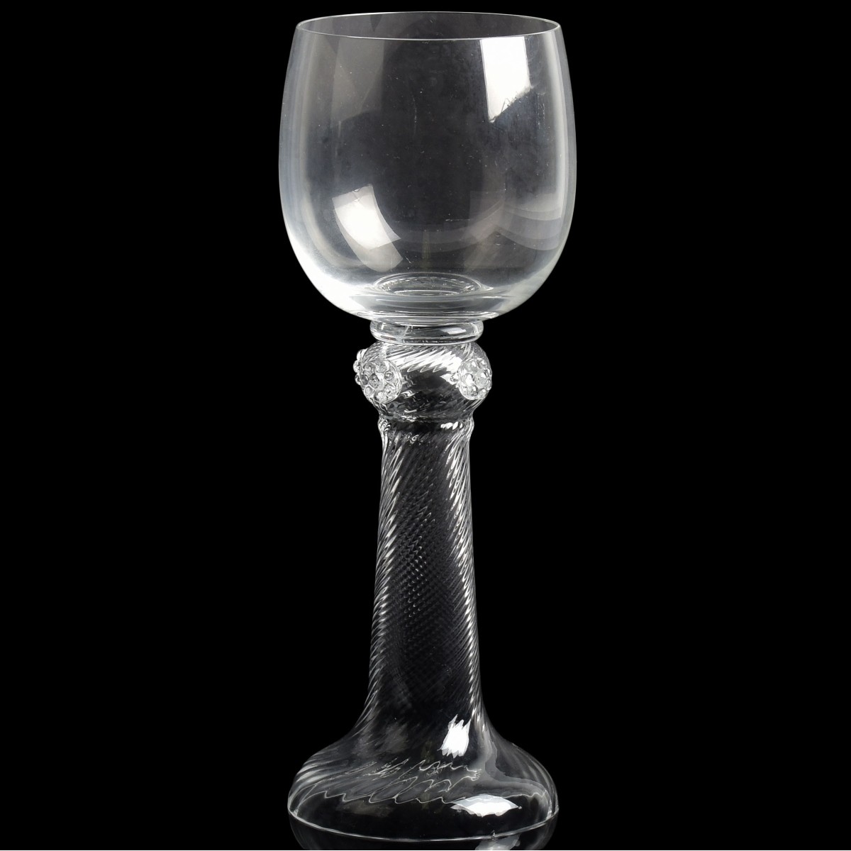 Antique Josephinenhutte Hand Blown Glasses
