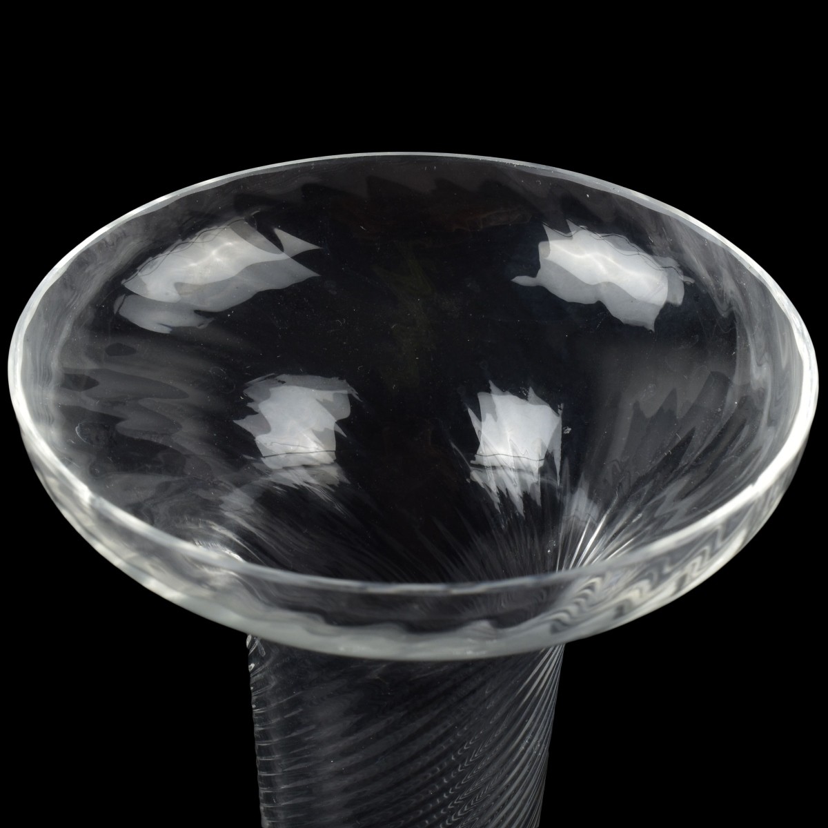 Antique Josephinenhutte Hand Blown Glasses