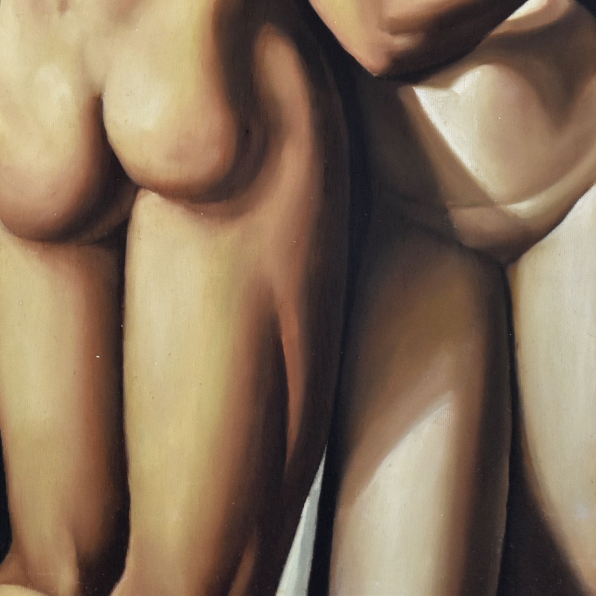 After: Tamara De Lempicka, Polish/Fr. (1898-1980)