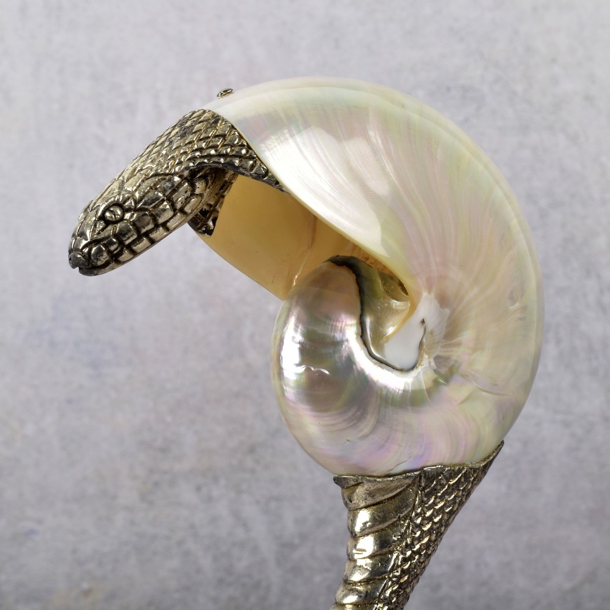 Vintage Arden Silver Plate Snake Sculptures