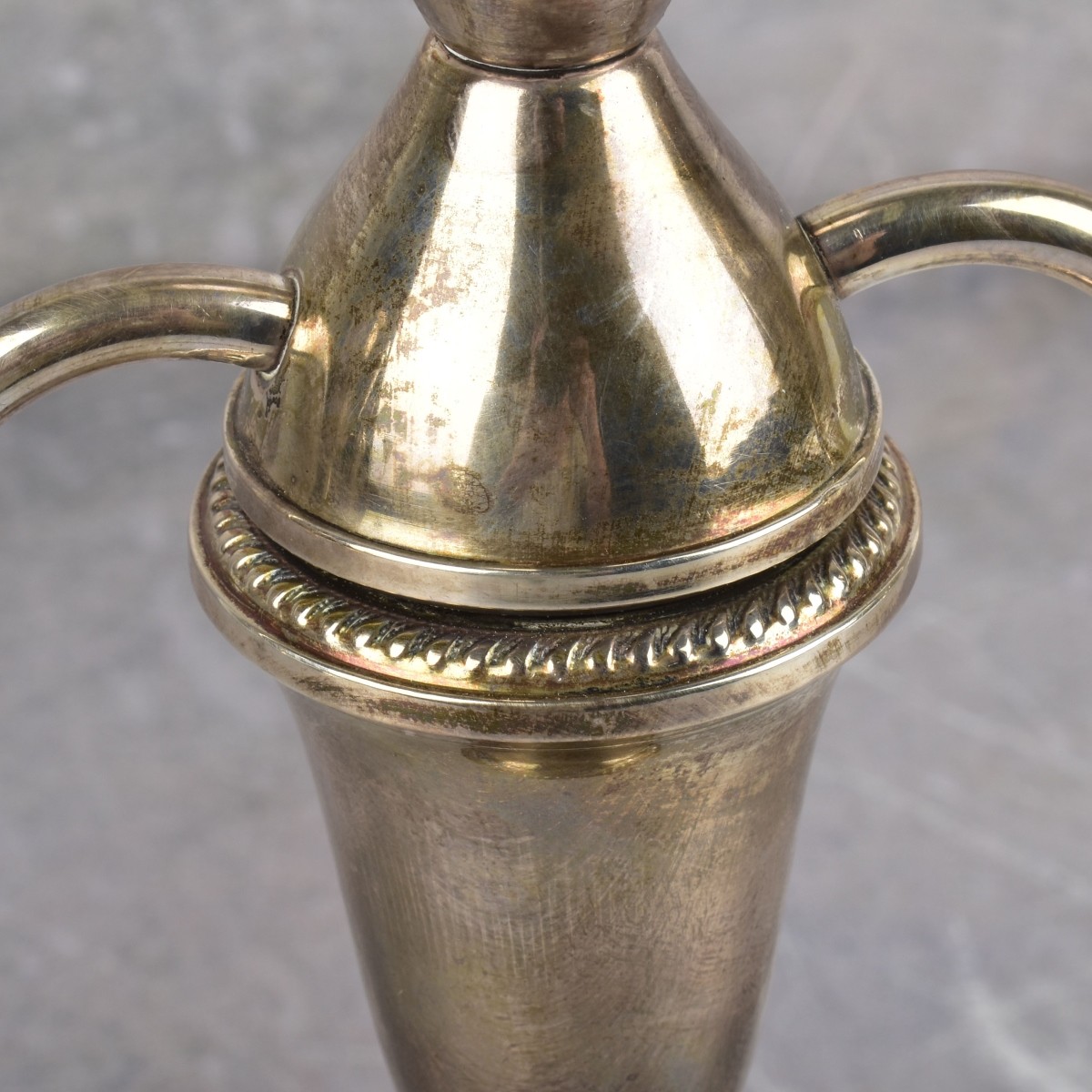 Pair Duchin Sterling Silver Weighted Candelabra