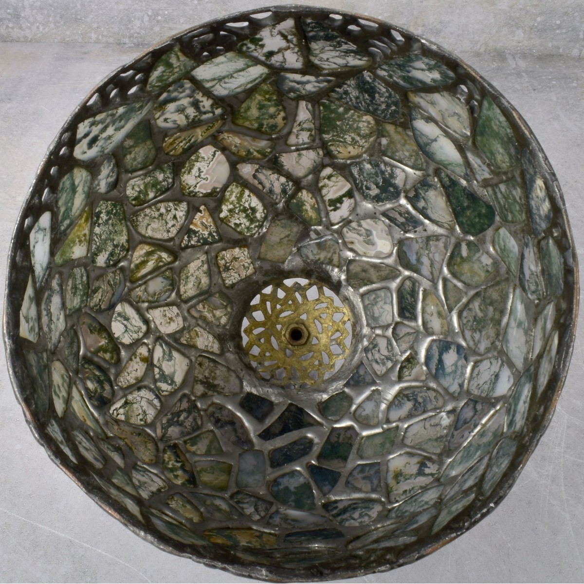 Modern Art Deco Tiffany Style Table Lamp