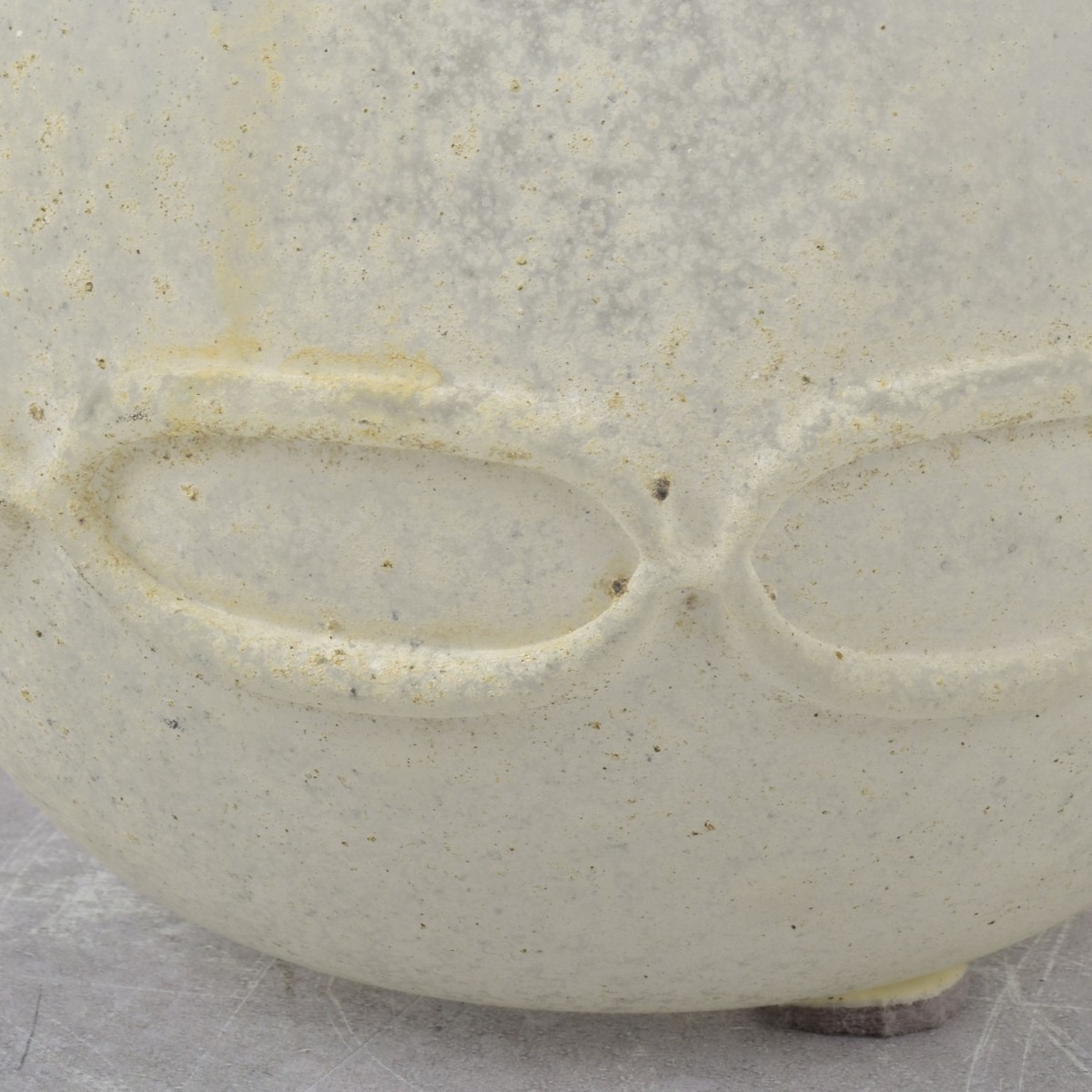 Possible Seguso Murano Scavo Glass Vase