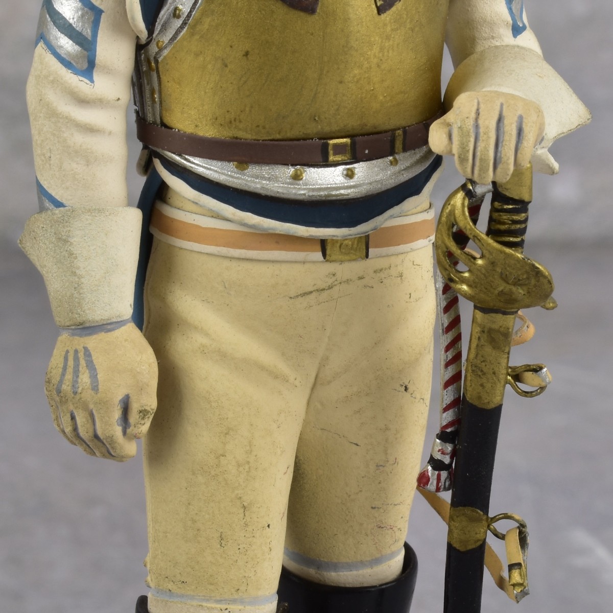 French Military Figures in Full Regalia