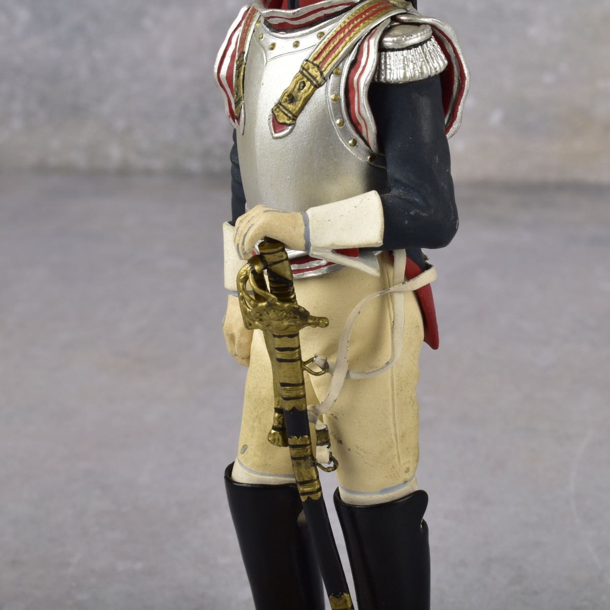 French Military Figures in Full Regalia