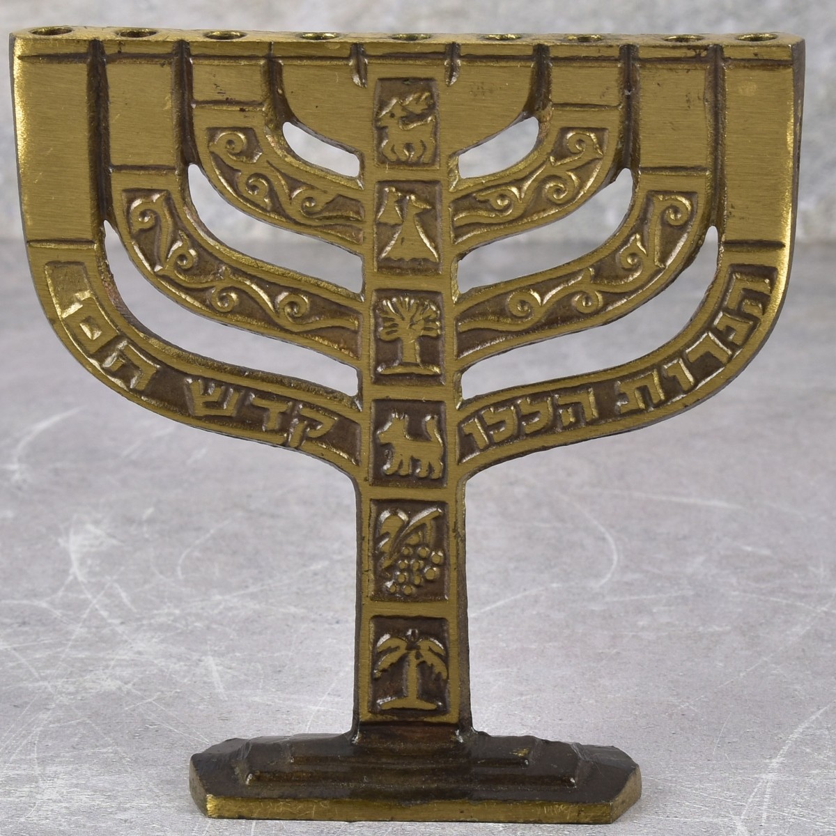 Collection of Vintage Menorahs