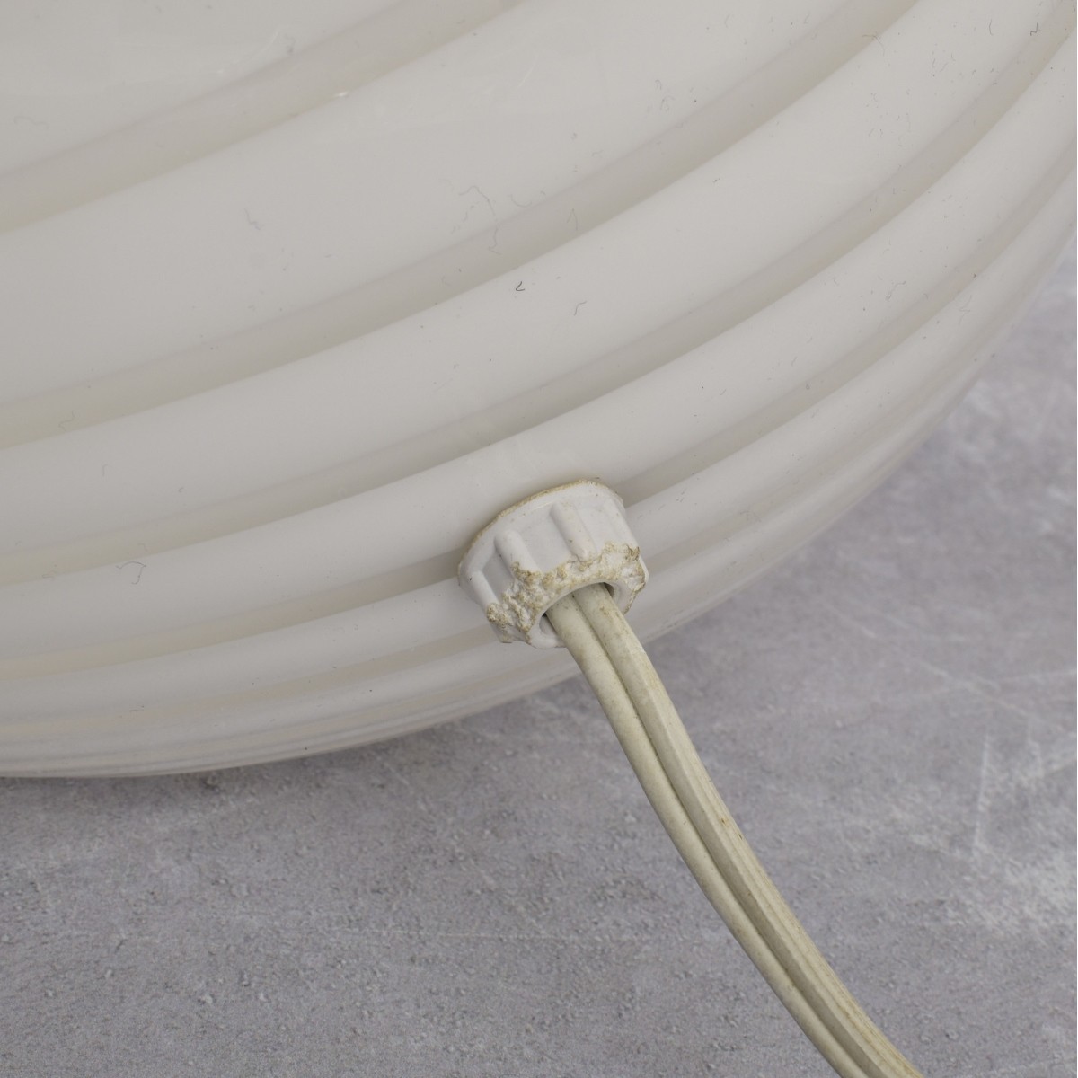 Vintage Retro Murano Glass Mushroom Lamp