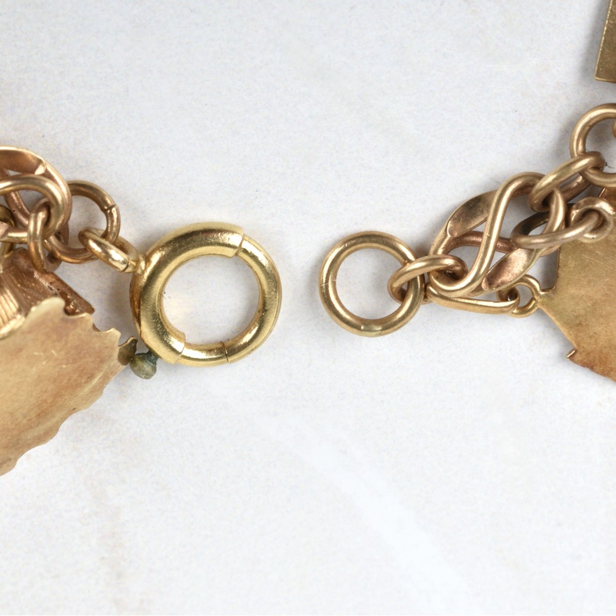 14K and 10K Charm Bracelet