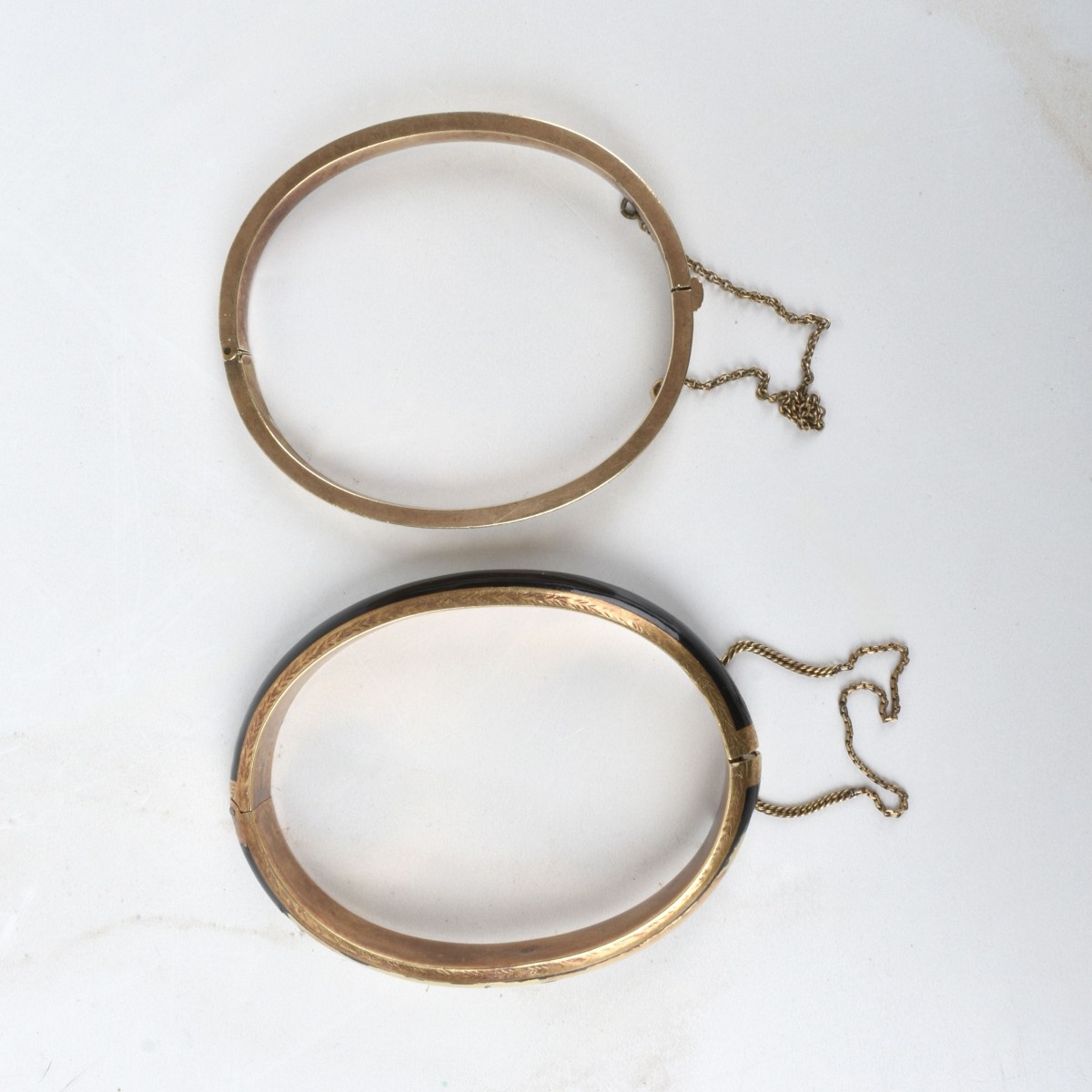 14K Bangle Bracelets