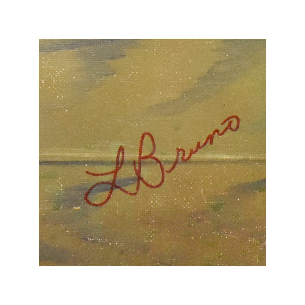 Luna Bruno Oil of Canvas
