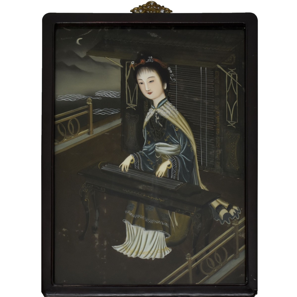 20th Century Chinese Reverse Painting