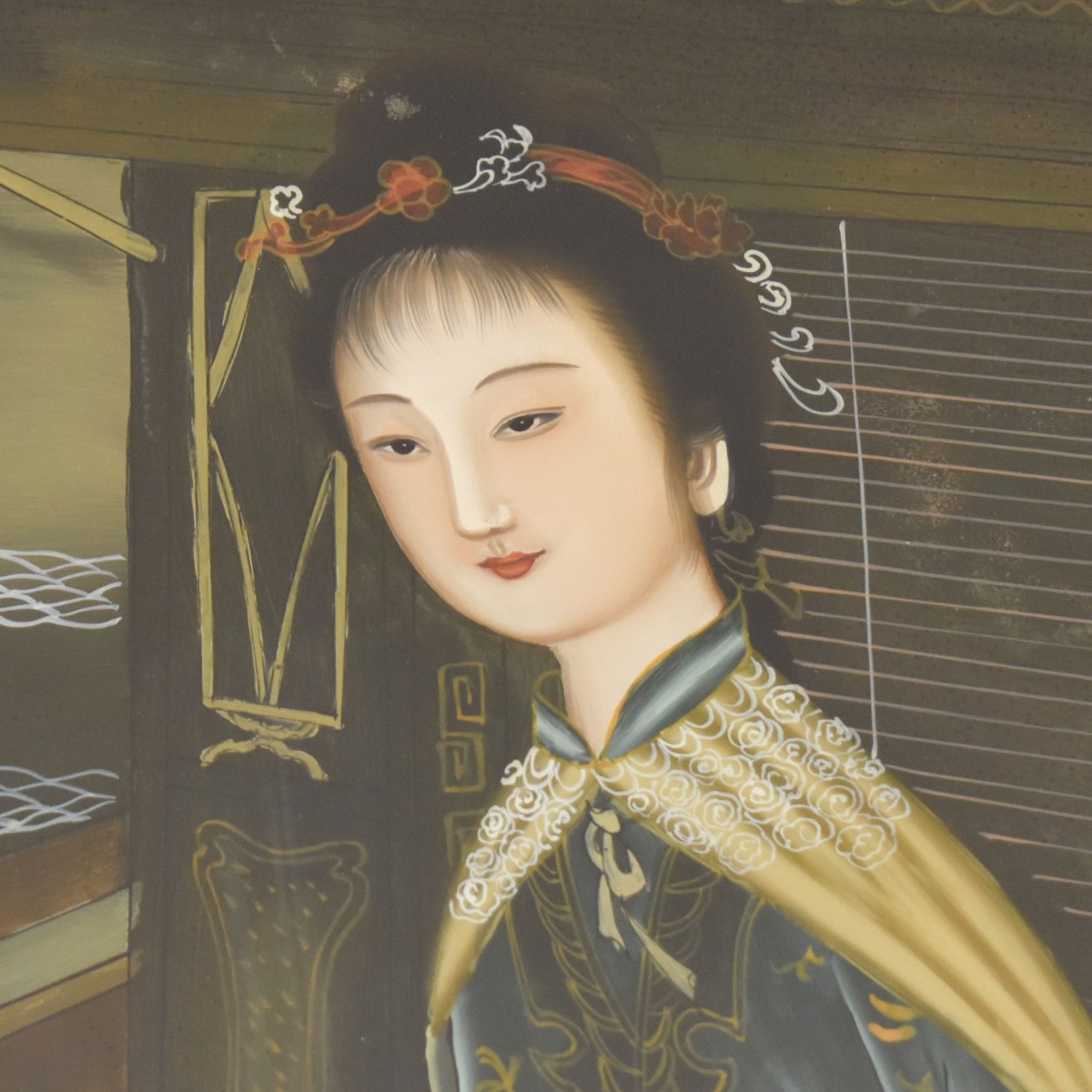 20th Century Chinese Reverse Painting