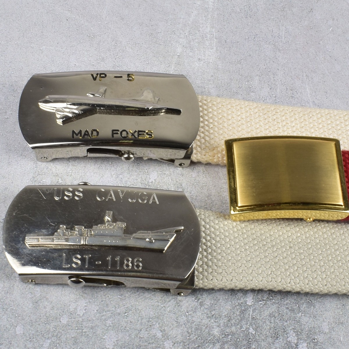 Multicolored Canvas Belts