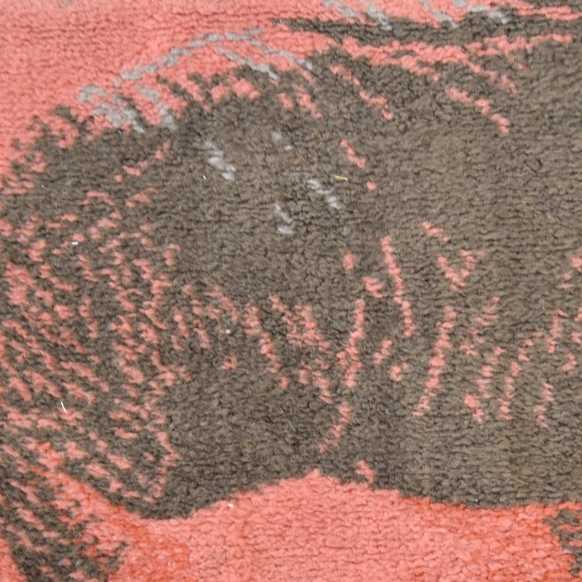 Vintage Andy Warhol "Red Elvis-1962" Rug