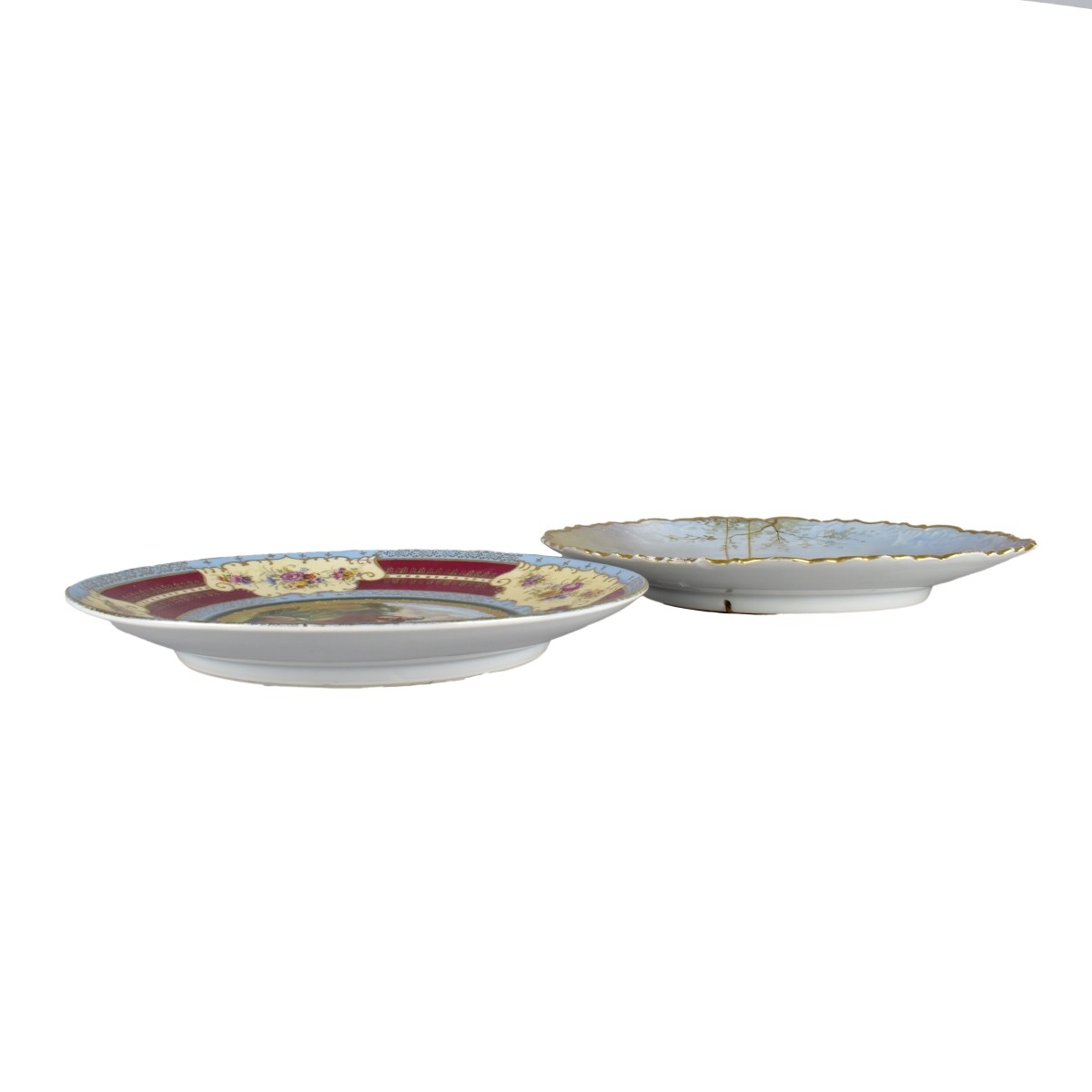 Two Antique Porcelain Tableware