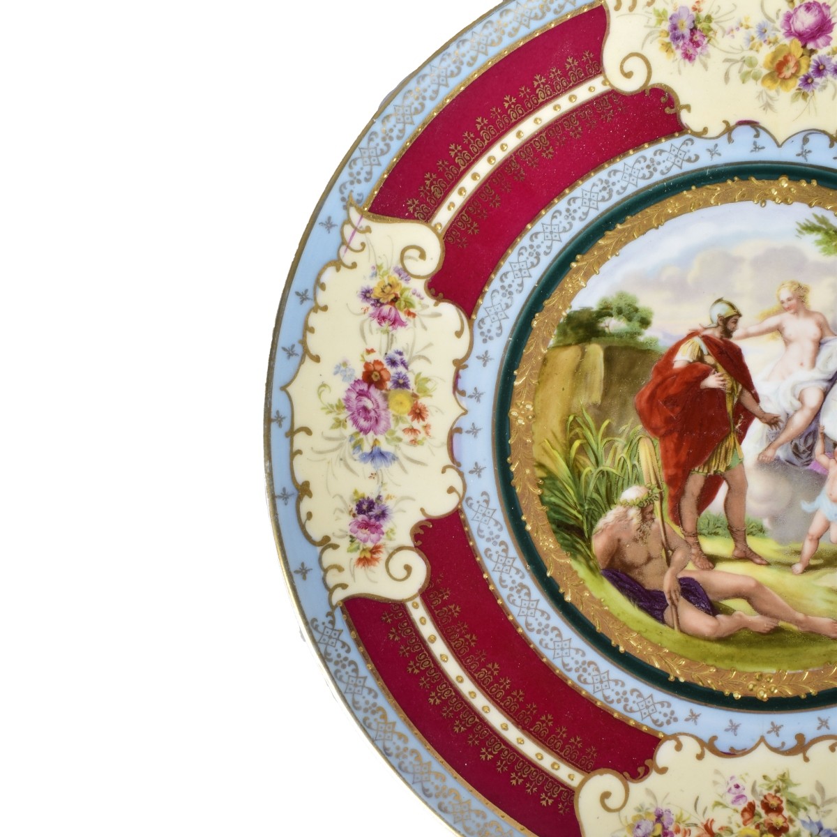 Two Antique Porcelain Tableware