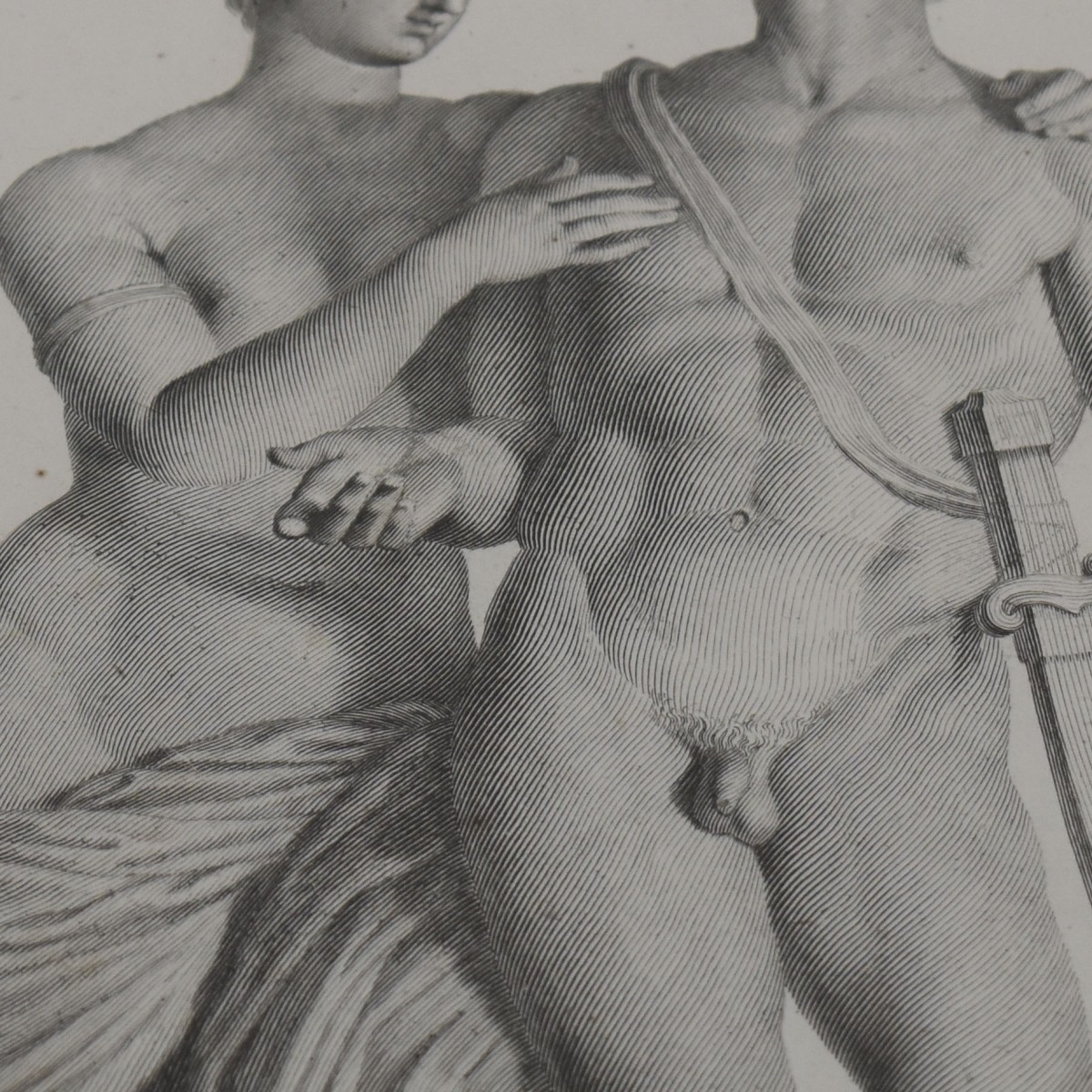 Group of Antique Greek/Roman Etchings