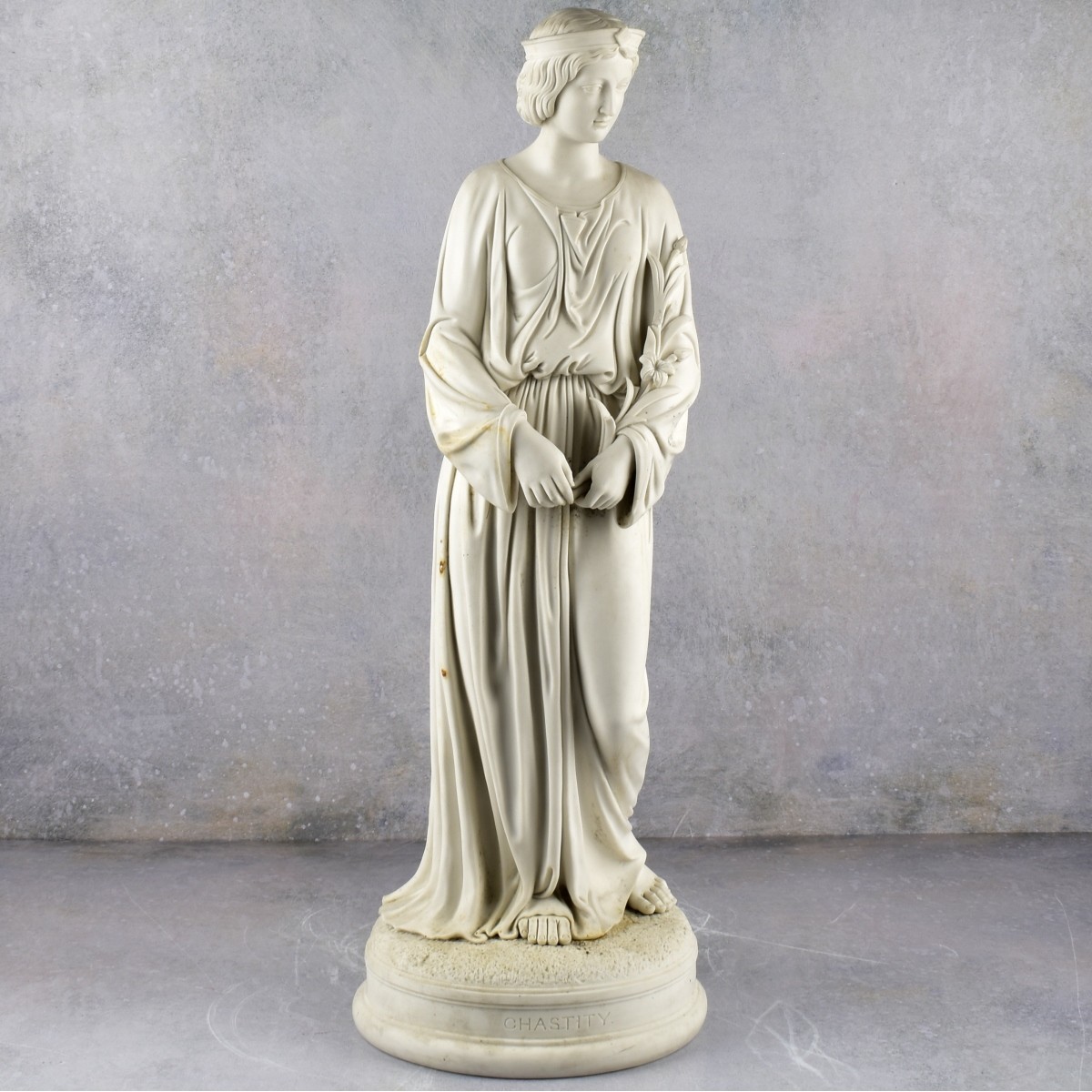 Parian "Chastity" Sculpture
