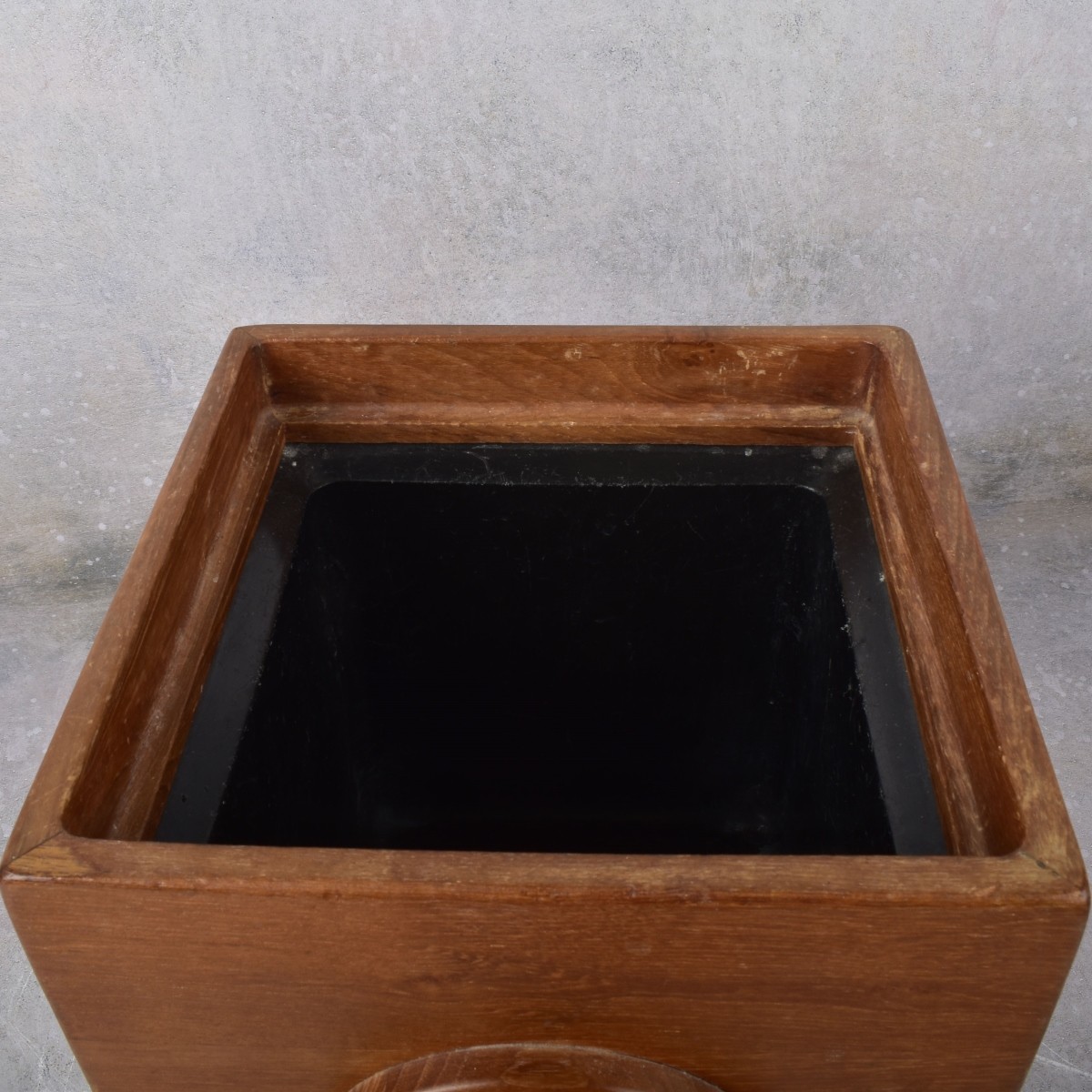 Box Lot of Dansk Dark Wood Pieces