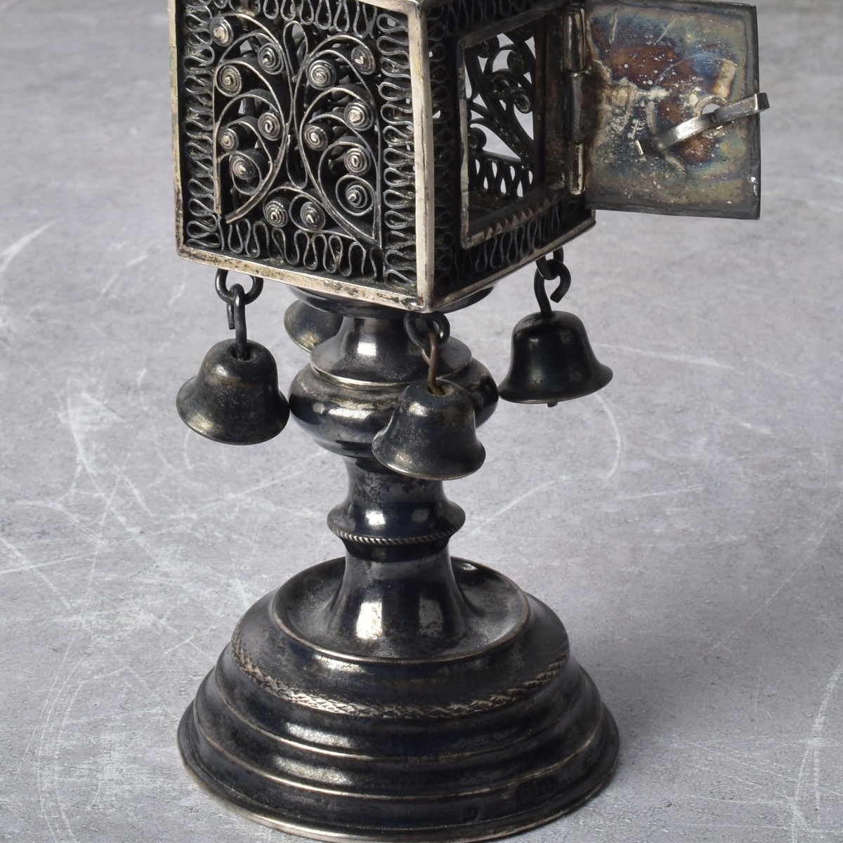 Judaica Russian Silver Jewish Spice Tower