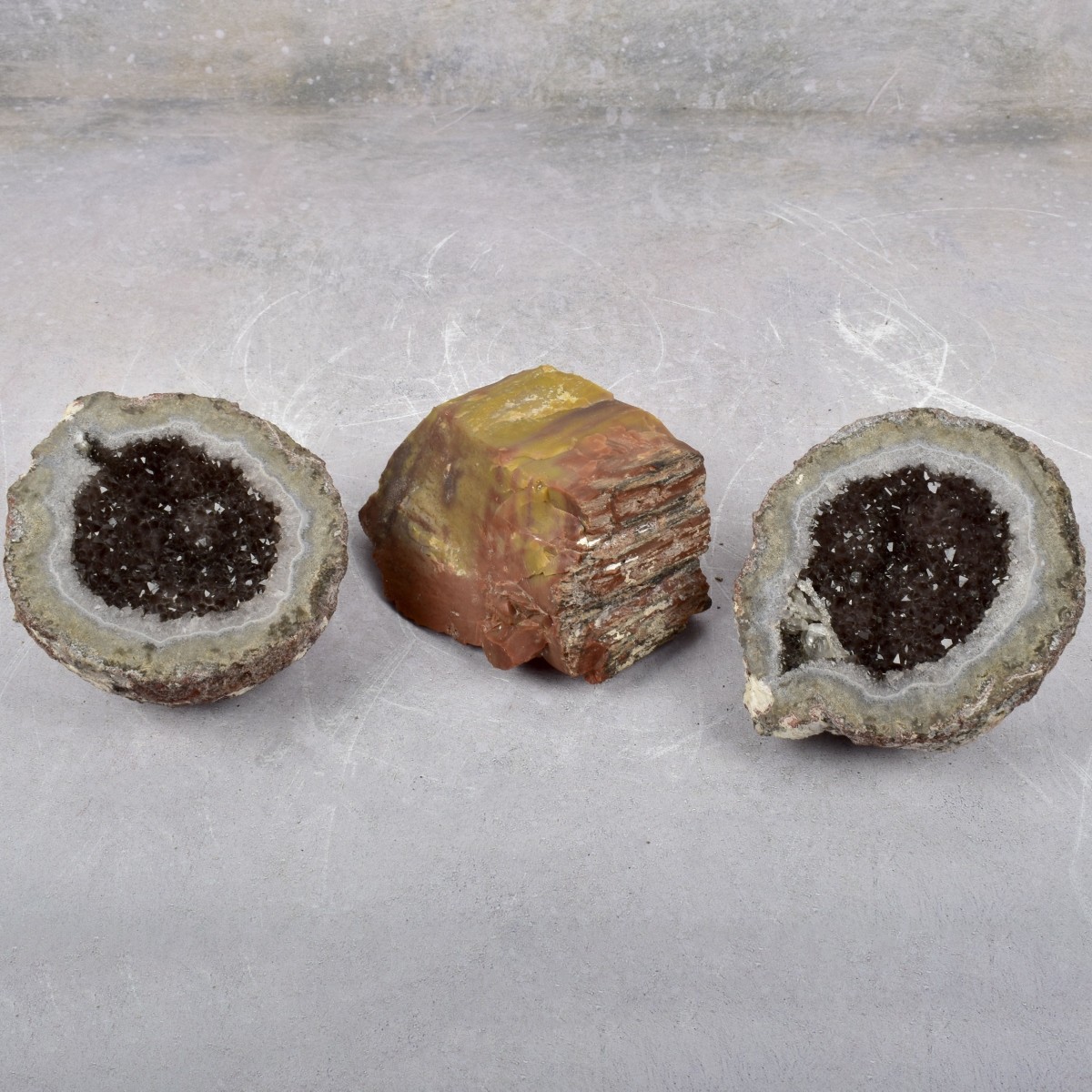 Three Natural Stones