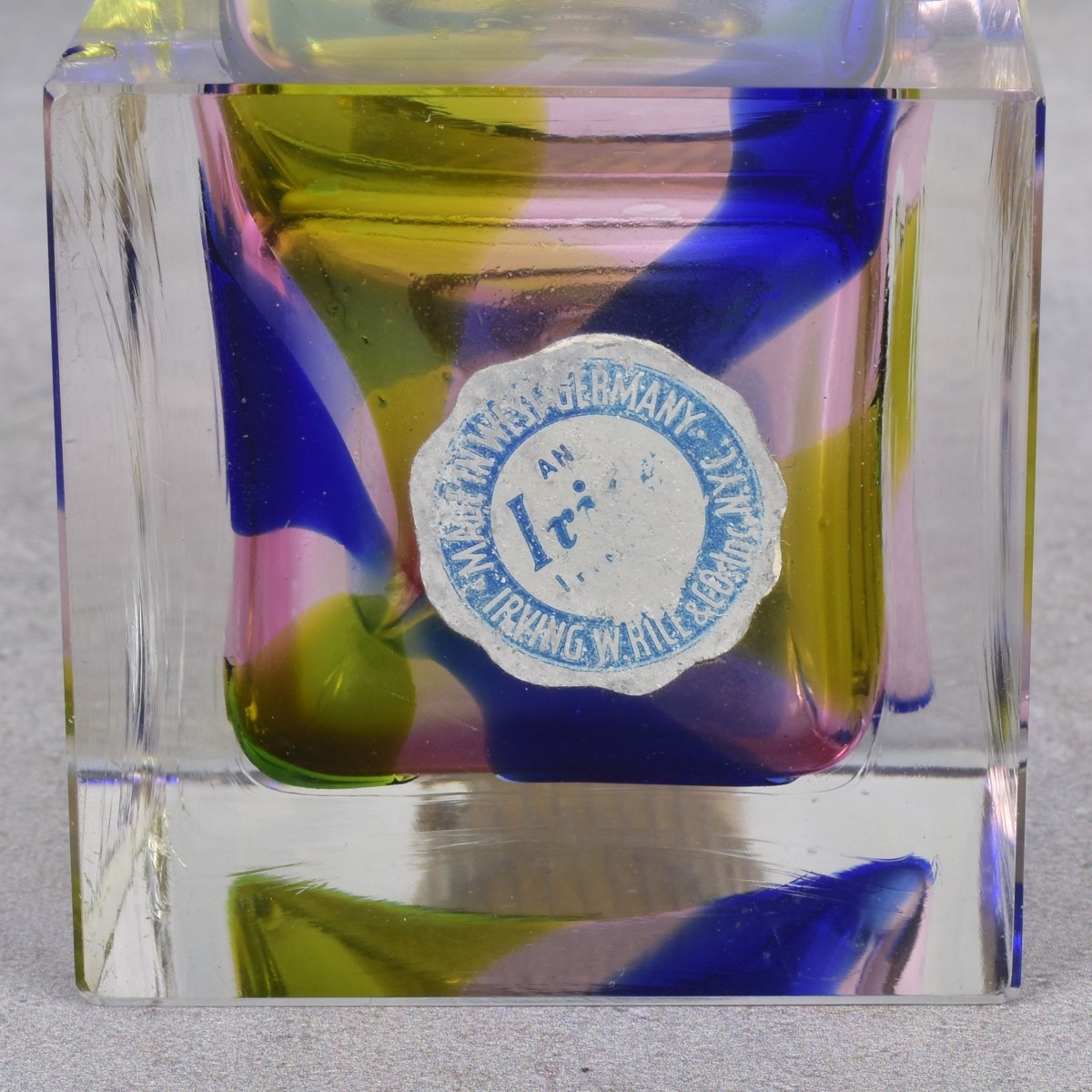 Vintage Mid Century Crystal Perfume Bottles