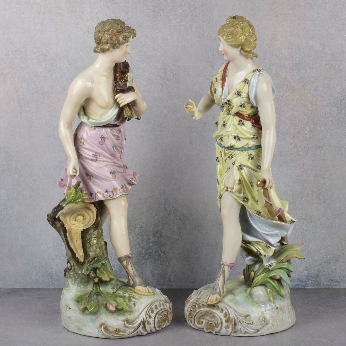 Porcelain Victorian Figurines