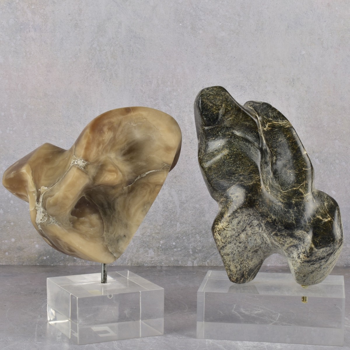 Modern Abstract Marble Sculptures