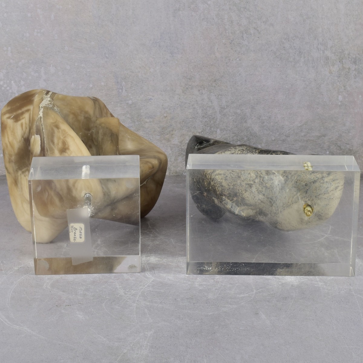 Modern Abstract Marble Sculptures